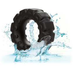 alpha ring by Calextotics Cockring Alpha Black 25mm